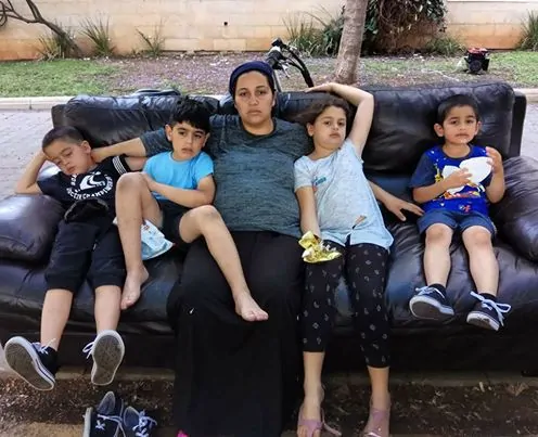 משפחה ברחוב