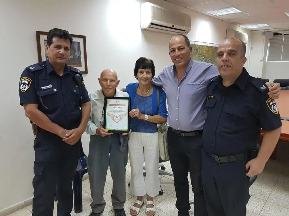 אור יהודה הוקירה את המתנדבת אורה גלעד