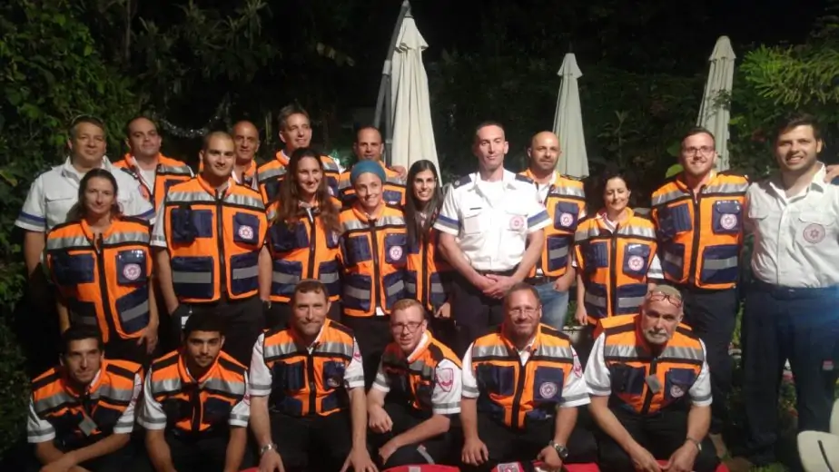 קצין משטרה טיפל באירוע בו טבעו 2 ילדות ובעקבות כך השתתף בקורס חובשים של מד"א והצטרף לכונני התגובה המיידית