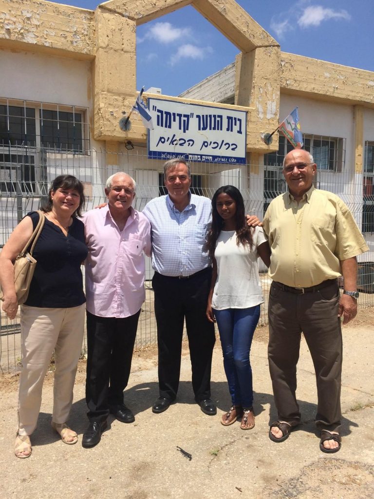 שר הרווחה והשירותים החברתיים חיים כץ הגיע לביקור באור יהודה