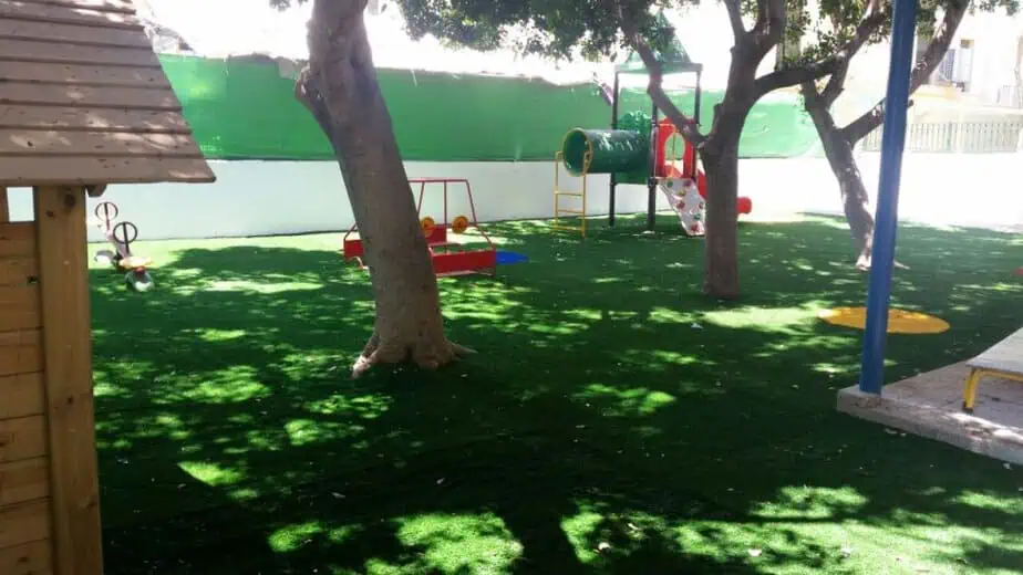 החלפת החול בגני הילדים בגני תקווה