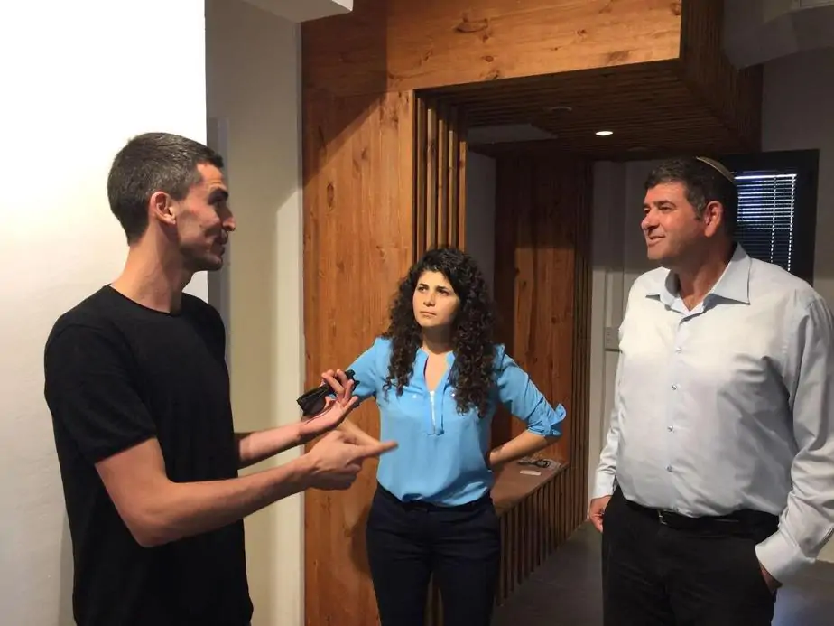 חכ שרן השכל ביקרה בגבעת שמואל