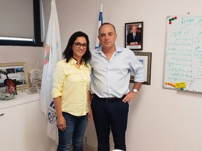 השר שטייניץ ביקר באור יהודה