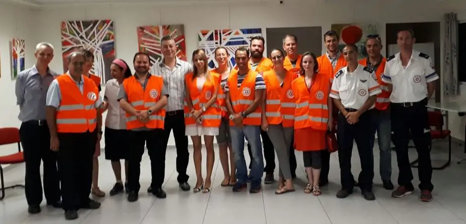 טקס סיום קורס נאמני חיים בקרית אונו - צילום דוברות מדא 27.7.17