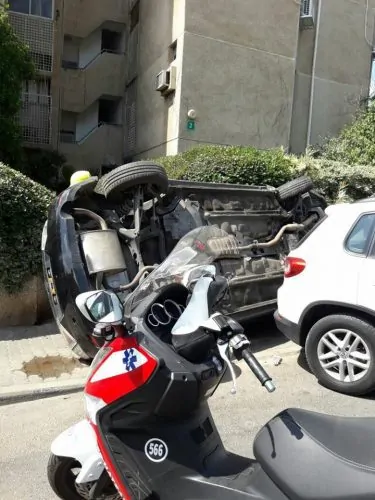 תאונת דרכים בקריית אונו