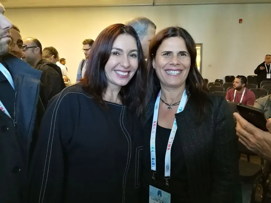 מירי רגב וליזי דלריצ'ה בפאנל חינוך ותרבות