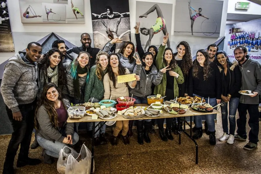 אור יהודה אירחה סטודנטים מבית ברל