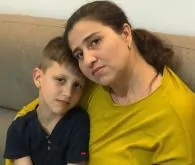 אנג'לו שטיין ואימו דינה צילום פרטי
