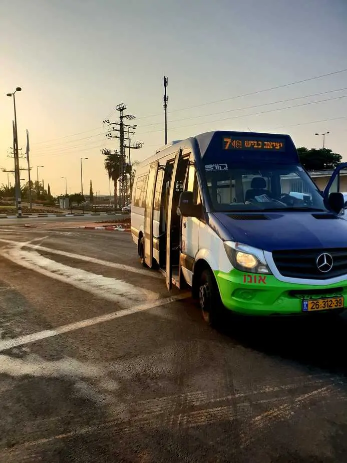 הקו החדש ביהוד יוצא לדרך
