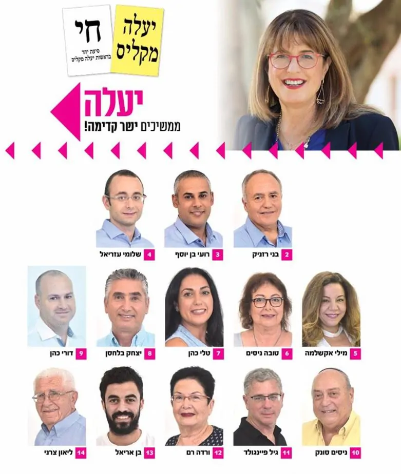 הנבחרת של יעלה מקליס. תוכן מקודם