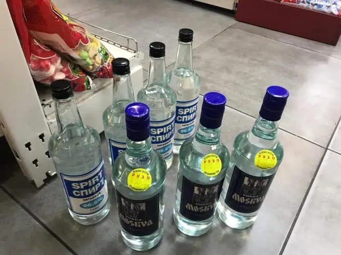 תפיסת אלכוהול מזוייף ביהוד