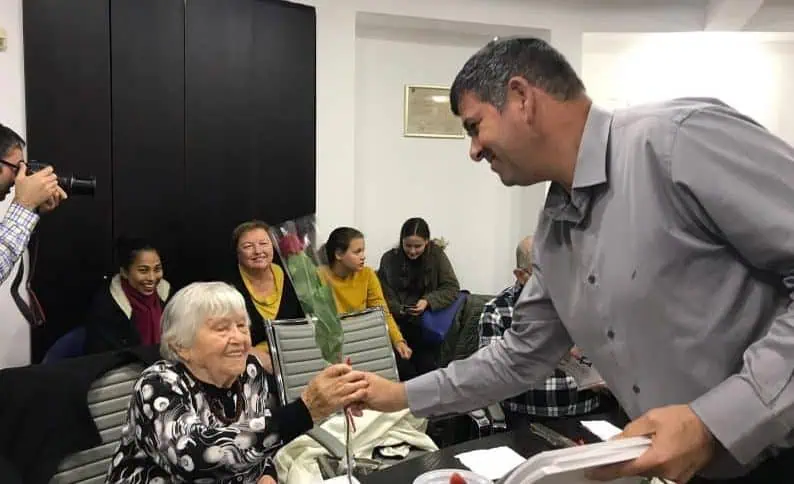 יוסי ברודני וניצולי השואה