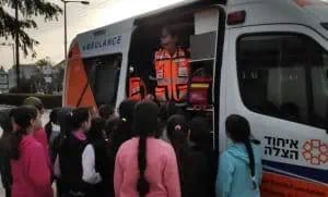 איחוד הצלה בבית ספר בגני תקווה