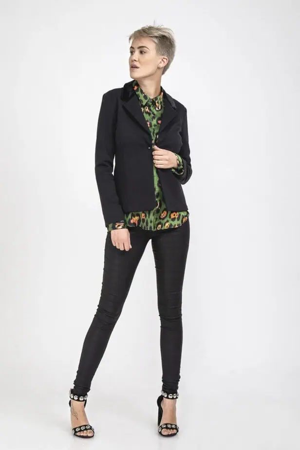 Hagit Tassa jacket 439, pants 499 Ils. Photo Hadas Peretz & Tamuz Rachman