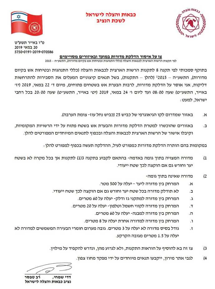 מדורות לג בעומר