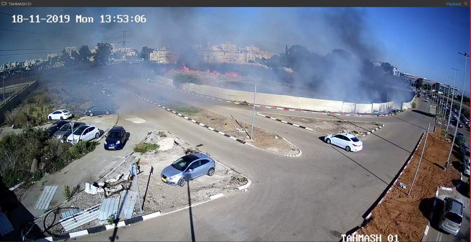 צילום: מצלמות האבטחה של עיריית אור יהודה