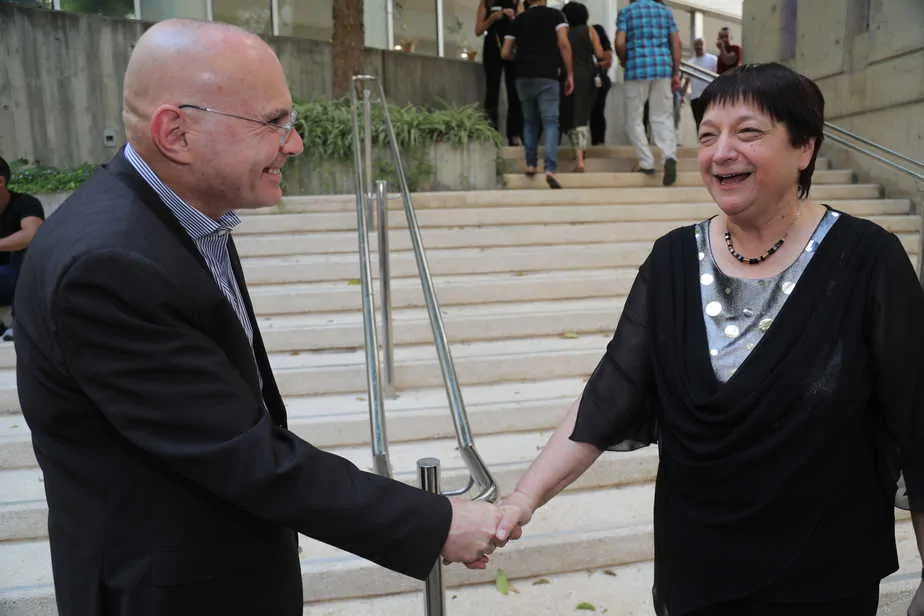 ביקור הנשיאה במכללת אור יהודה