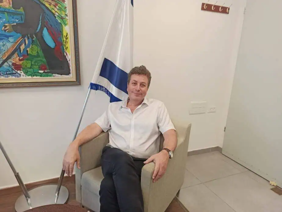 ראש עיריית קריית אונו. ישראל גל