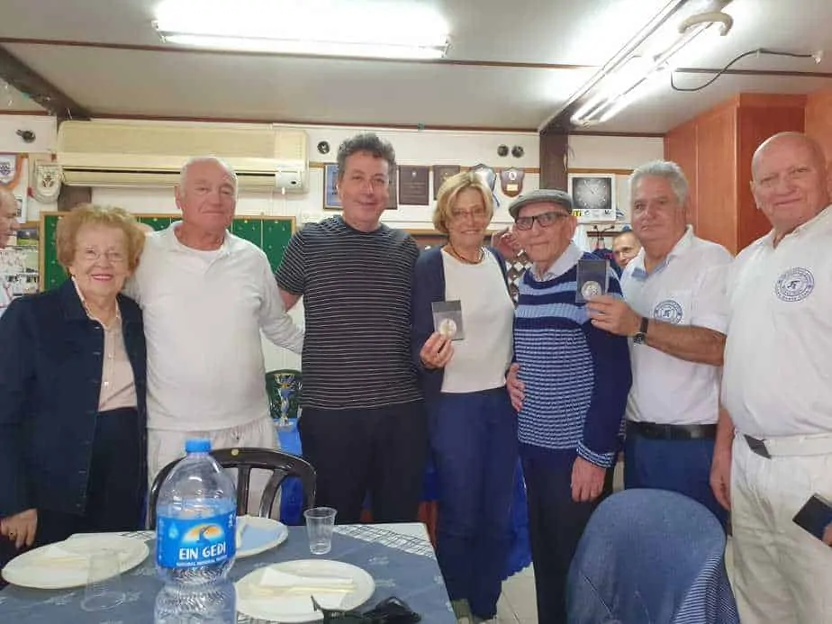 הענקת גביעים למנצחים כדורת 2019