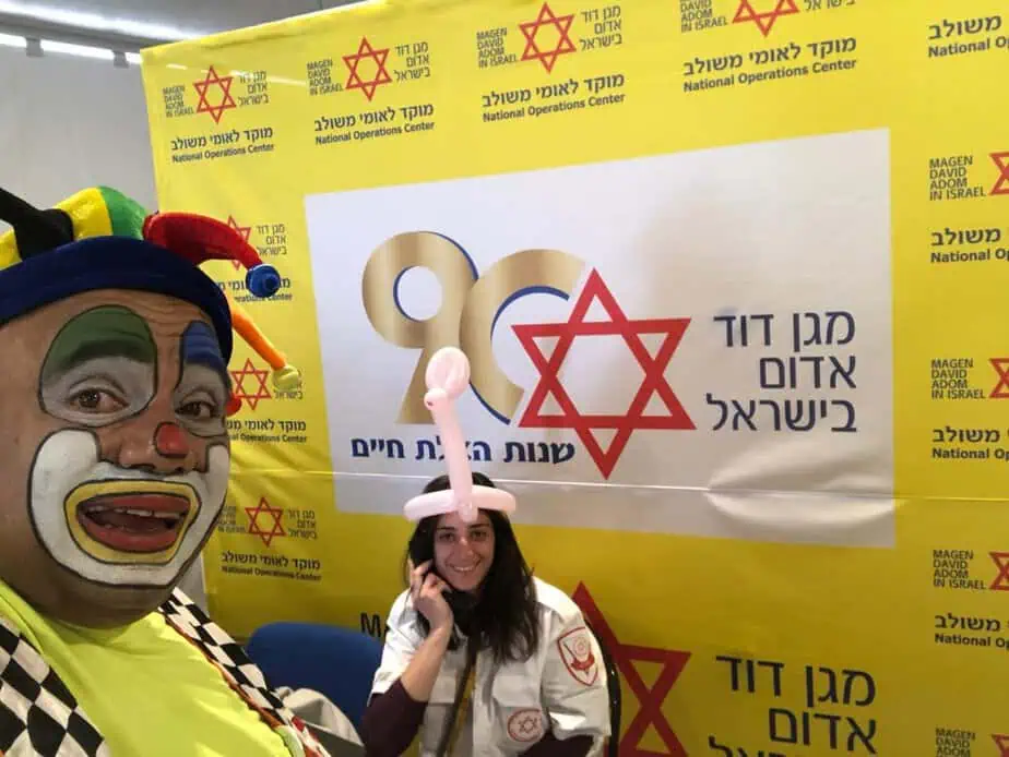 איציק הליצן במדא צילום באדיבות איציק הליצן