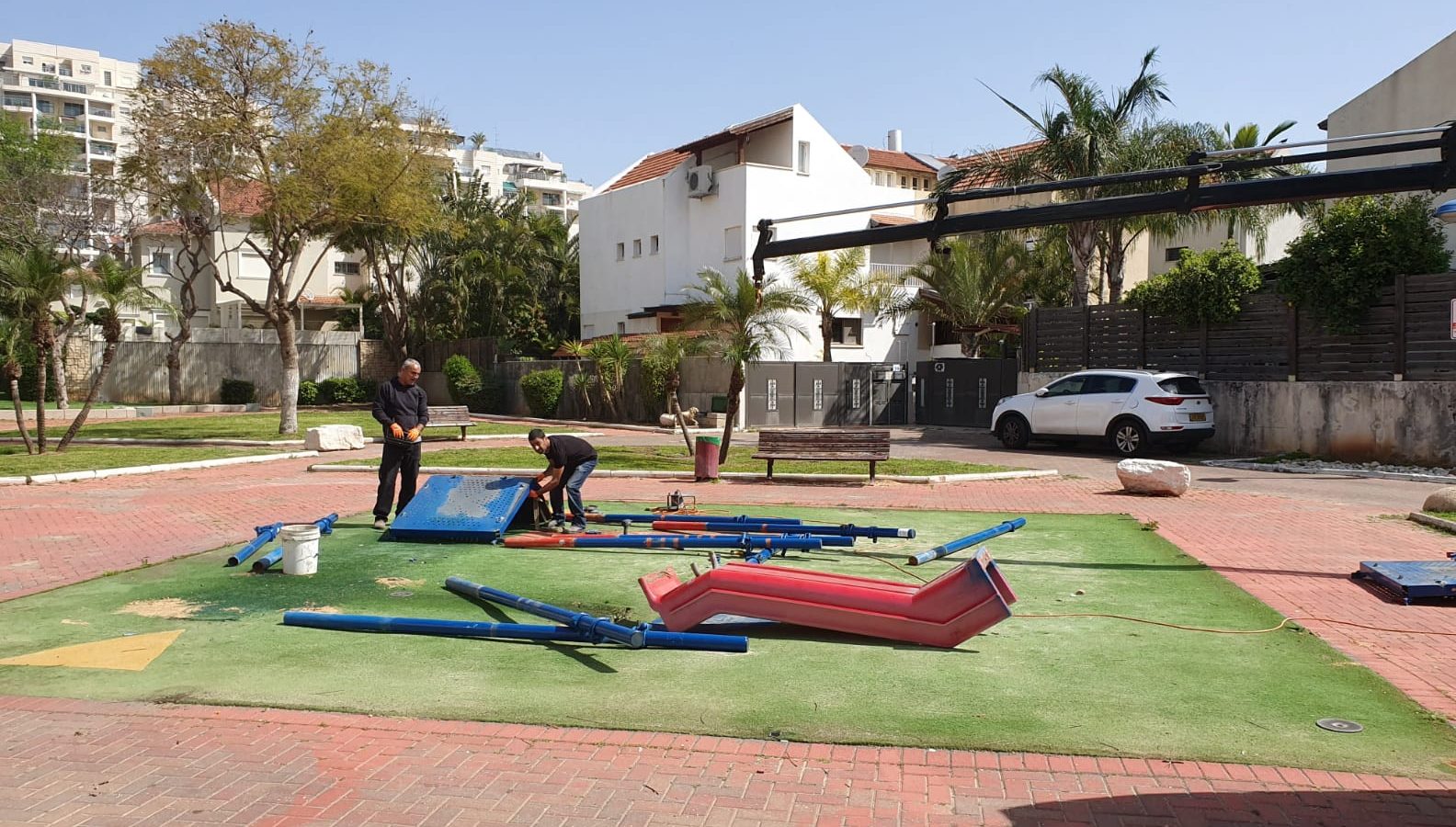 שדרוג גינת ארז. צילום: עיריית אור יהודה