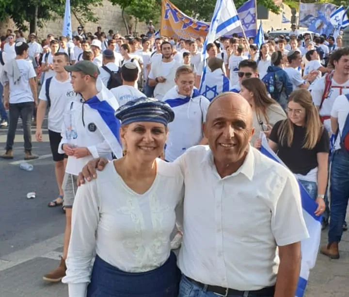 הראלה ורחמים ישי. צילום: באדיבות הראלה ישי