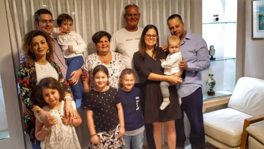 משפחת ולנסי. צילום: באדיבות אבי ולנסי