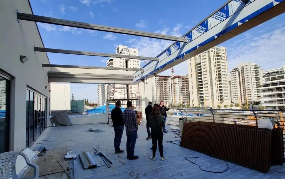 המבנה בדרך המשי. צילום: מועצה גני תקווה