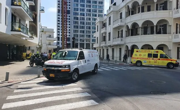 זירת רצח בתל אביב