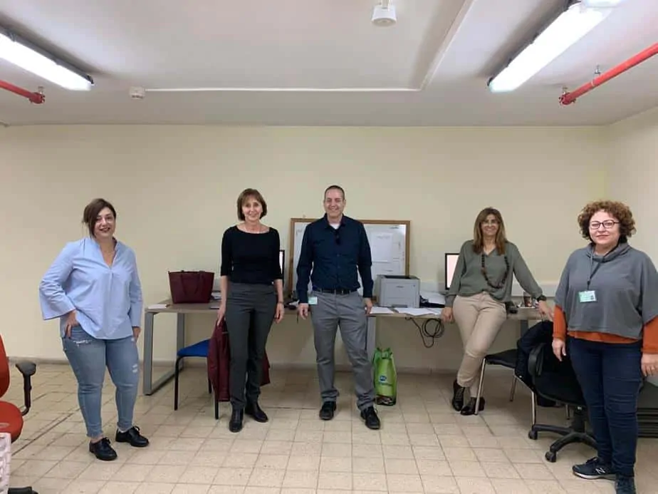 חמ''ל הקורונה של כללית בגוש דן. צילום: מערכת האתר