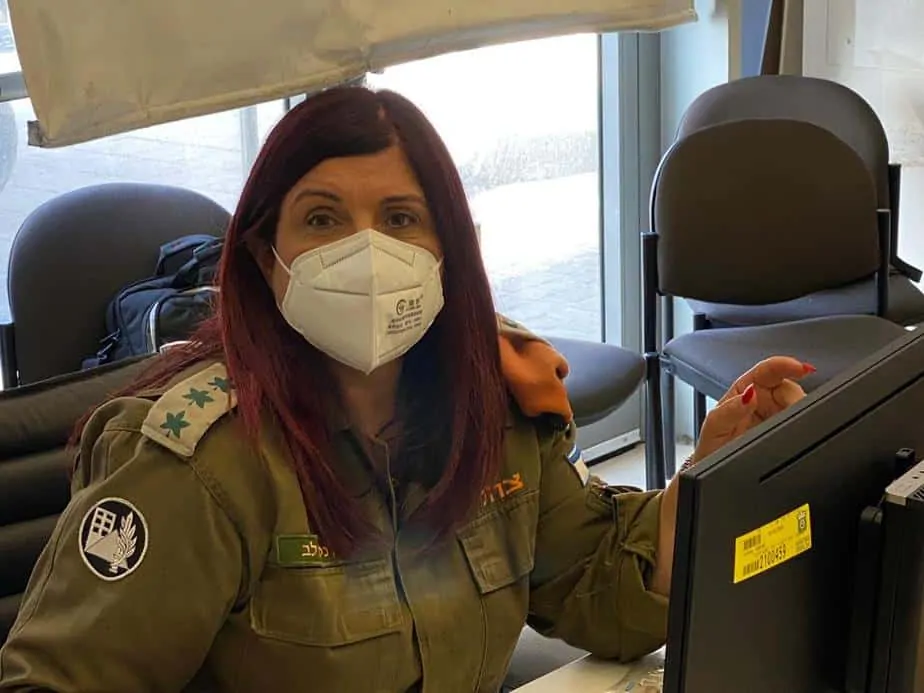 אל"מ רונית לב. צילום: דובר צה''ל