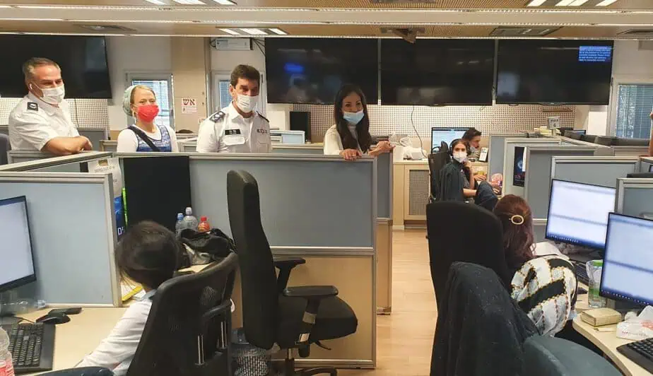 מוקד מד"א (צילום: דוברות מד"א)