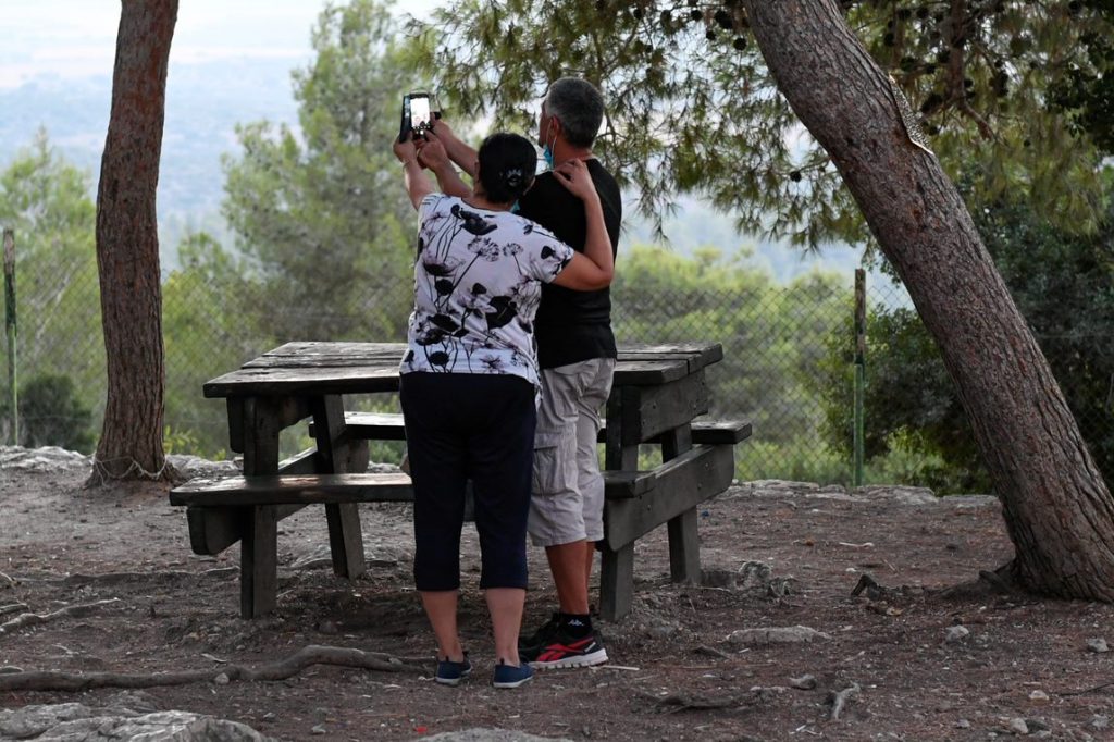 דייט קורונה. צילום:דוברות קק''ל