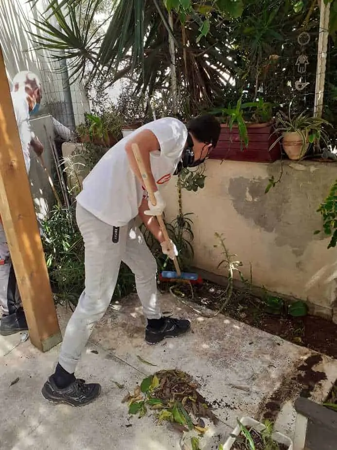 חניכי שחקים בבית נועם (צילום דוברות המשטרה)