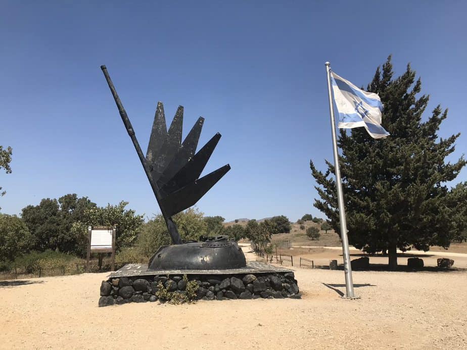 חניון הלוחמים – יער שיפון ברמת הגולן (צילום כאמל עליאן)