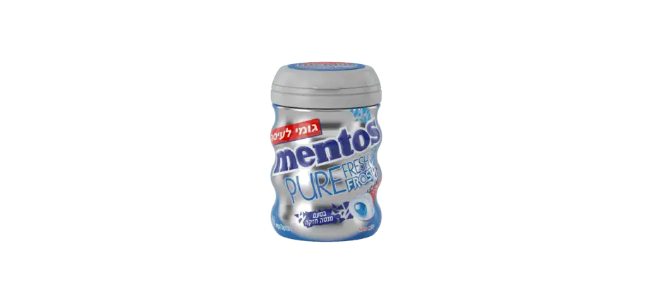 יוניק יחצ – עדי  מסטיק Mentos Pure Fresh Frost (צלום – פרפטי, הולנד)