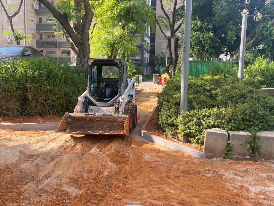 השביל שמוביל לגני הילדים ורד וסביון. צילום: אונו ניוז