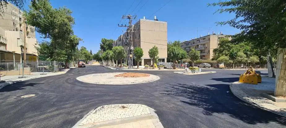 כיכר הרמה-הרי יהודה. צילום: דוברות מועצת גני תקווה