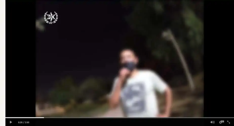 החולה המאומת בקורונה תושב אור יהודה שאיתרה המשטרה. צילום: דוברות המשטרה