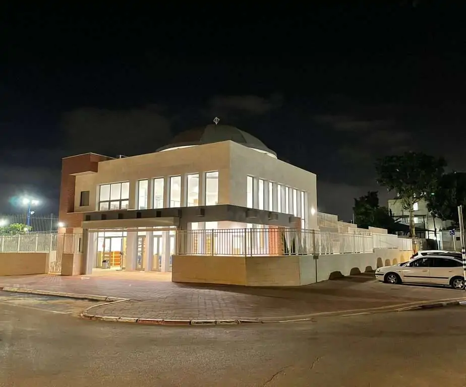 בית הכנסת של הקהילה האתיופית באור יהודה. צילום: באדיבות הבטמו אייאיו