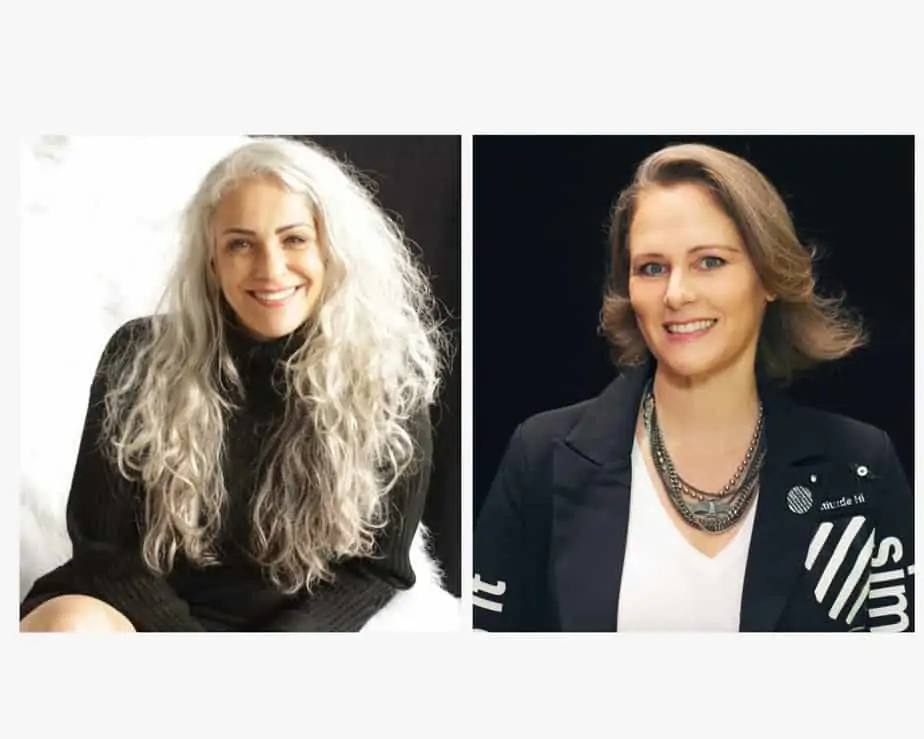 טל כהן עקאב (מימין) וחני שורץ. צילום: ליה יפה וחני שורץ