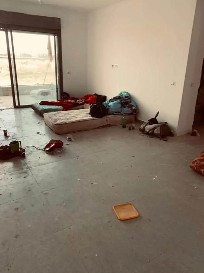 אחת הדירות בפרויקט קריית האחדות 1 כיום. צילום: באדיבות רוכשי הדירות
