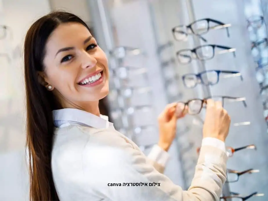 חנויות משקפיים ואופטיקה המומלצות ביותר בבקעת אונו לשנת 2021. צילום אילוסטרציה canva