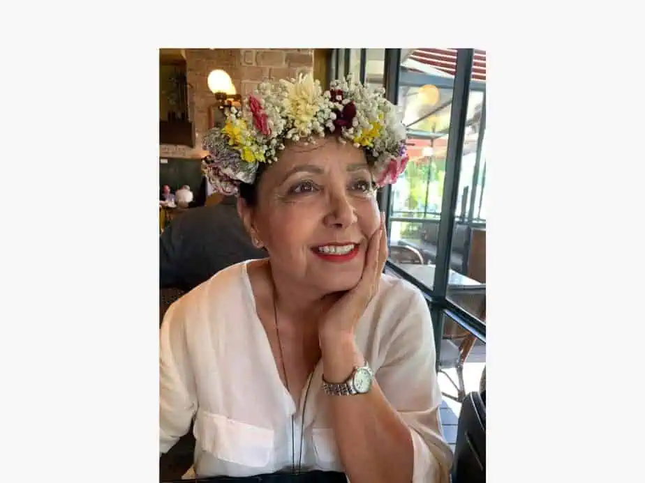 פנינה פיזואטי שמח ז"ל. צילום: באדיבות ורד דיאמנט