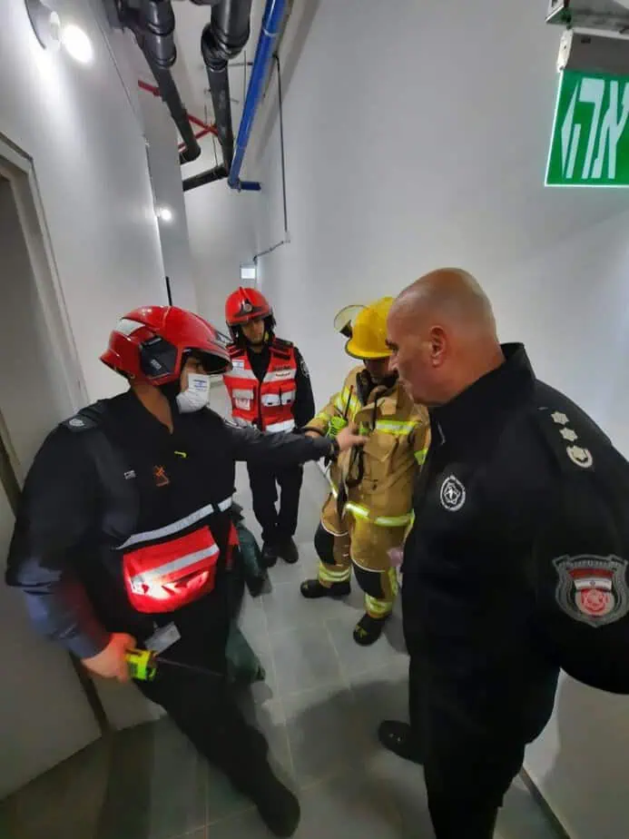 קרדיט: תיעוד מבצעי, כבאות והצלה מחוז דן