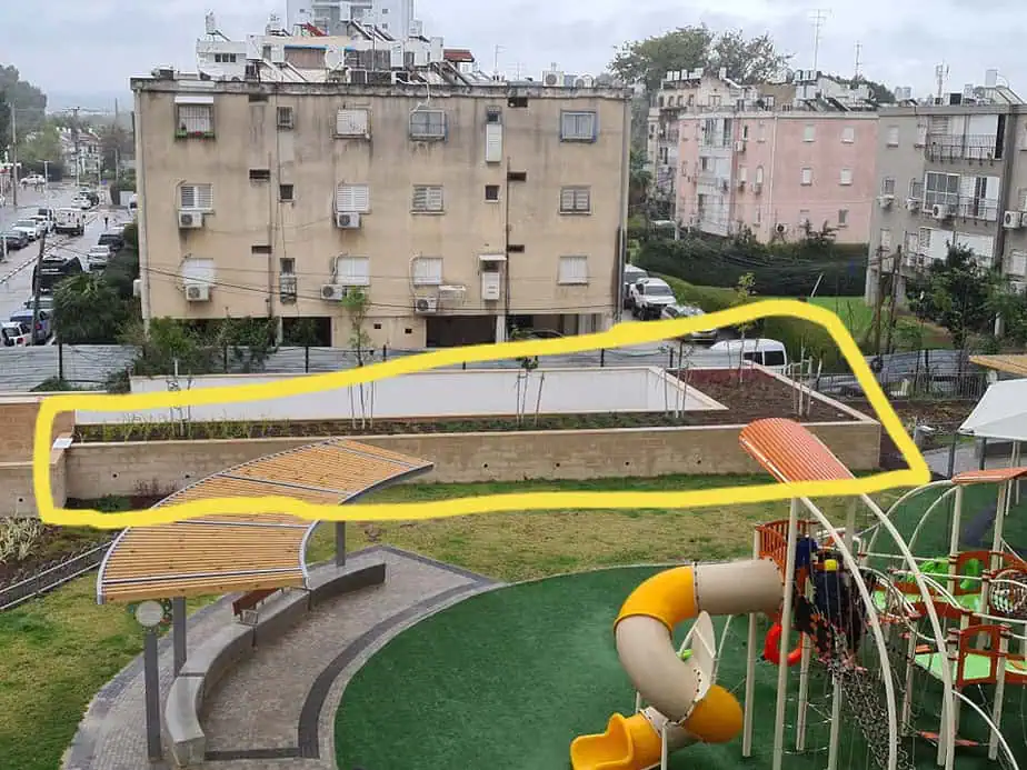 גינת אשכנזי החדשה ביהוד. צילום : מאירה אזר