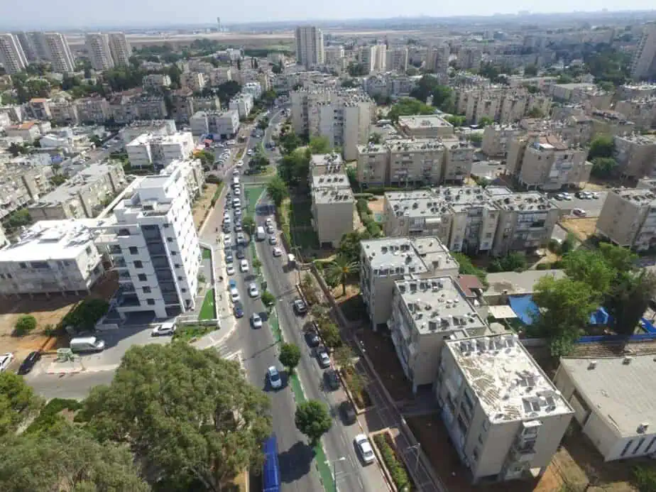 צילום ארכיון. שכונת קריית גיורא באור יהודה. צילום: דוברות עיריית אור יהודה