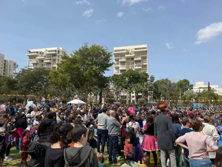 חגיגות פורים 2022 קריית אונו. צילום: ליאל מנוח