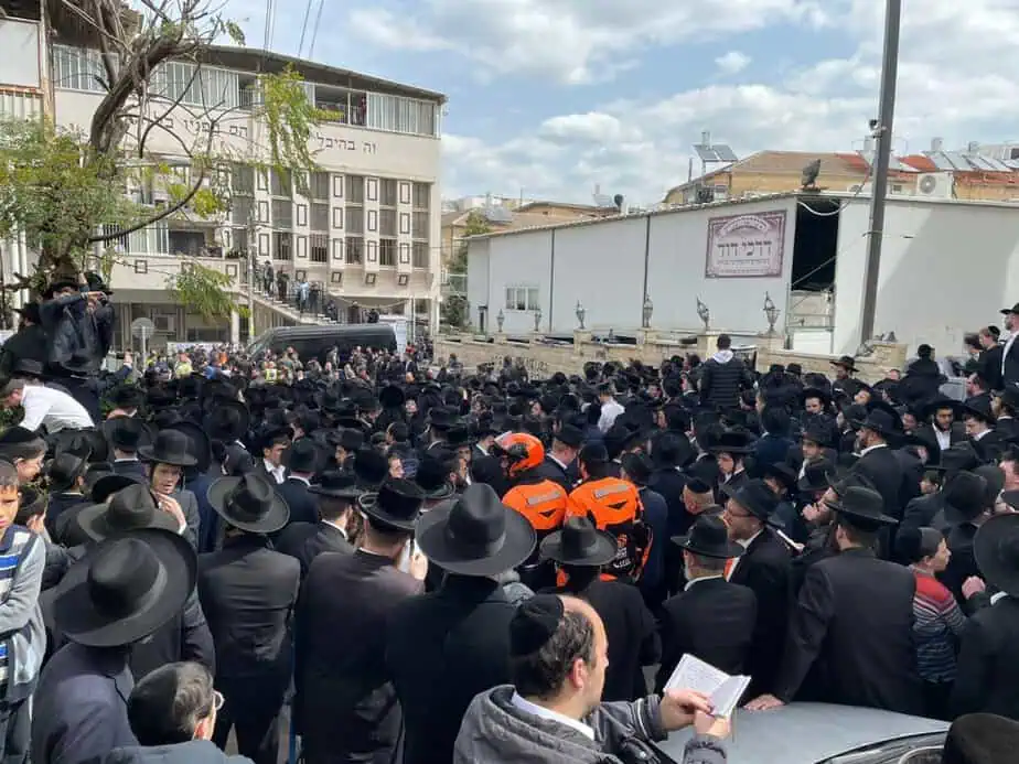 מרחוב רשב"ם בבני ברק כעת – צילום: דוברות איחוד הצלה