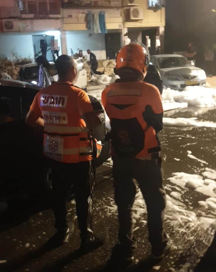 שריפת רכב באור יהודה. צילום: חדשות אור יהודה 24/7